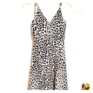 Animal print dress